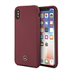 Mercedes szilikon iPhone X/XS tok - piros