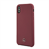 Mercedes szilikon iPhone X/XS tok - piros