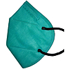 Metkon FFP2 maszk, 5 rétegű, zöld CE jelöléssel