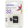 MIcro SD kártya A-DATA 32 GB HC Class 10 MB +adapter AUSDH32GUICL10-RA1