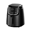 Midea MF-TN35D air fryer, forrólevegős fritőz, 3,5 literes sütőkosár, állítható hőmérséklet 200 C-ig, 1500 W, fekete