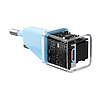 Mini fali töltő Baseus GaN5 20W, kék (CCGN050103)