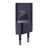Mini fali töltő Baseus GaN5 30W, lila (CCGN070705)