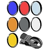 Mobil szűrőlencse készlet APEXEL APL-52UV-7F 52mm 7in1