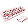 MOFII vezeték nélküli billentyűzet (ANGOL) + egér iBean Pro új 2.4G rózsaszín (iBean Pro Pink)