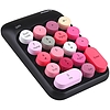 MOFII vezeték nélküli numerikus billentyűzet (ANGOL) X910 fekete+piros (X910 Black/Red)