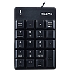 MOFII vezetékes numerikus billentyűzet (ANGOL) X810 fekete (X810 Black)