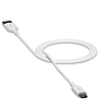 Mophie Charge Essentials USB-A - USB-C kábel 1m - fehér