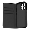 Moshi Overture MagSafe - 3 az 1-ben bőr kihajtható tok iPhone 16 Pro Max készülékhez szénfekete (99MO241212)
