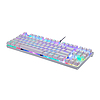 Motospeed CK101 Mechanikus ANGOL gamer billentyűzet RGB, fehér (CK101 white red swit)