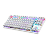 Motospeed K82 Mechanikus ANGOL gamer billentyűzet RGB, fehér (K82-WhiteRed)