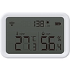 NEO NAS-TH02W hőmérséklet és páratartalom érzékelő kijelzővel, WiFi TUYA