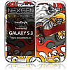 Nexgen Skins 3D hatással Samsung Galaxy S3-hoz Iron Eagle 3D (GAL30009)