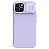 Nillkin CamShield mágneses szilikon tok iPhone 14 Plus mágneses MagSafe borítás lila kameraburkolattal