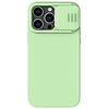 Nillkin CamShield mágneses szilikon tok iPhone 14 Pro mágneses MagSafe borítás kamera borítással zöld