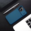 Nillkin CamShield Pro mágneses tok, páncéltasak fedél kameravédő iPhone 13 Pro Max kék (MagSafe kompatibilis)