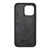 Nillkin CamShield Silky Szilikon tok iPhone 15 Pro telefonhoz, klasszikus fekete