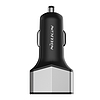 Nillkin Celerity autós töltő - 2x USB-A + 1x USB-C, 32 W ezüst (32W-SL)
