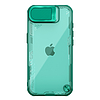 Nillkin Iceblade Prop tok lencsevédővel és állvánnyal iPhone 16e-hez - zöld