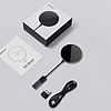 Nillkin MagSlim Qi vezeték nélküli töltő 10 W iPhone-hoz, MagSafe fekete kompatibilis