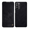Nillkin - Qin Prop sima bőr tok - iPhone 16 Pro Max - fekete (KF2334097)