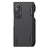 Nillkin Super Frosted Shield összecsukható mágneses tok Samsung Galaxy Z Fold 6 5G telefonhoz, ceruzatartóval és mágneses modullal - fekete