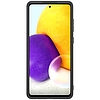 Nillkin Textured Case masszív burkolat gél kerettel és nylon hátul Samsung Galaxy A72 4G fekete