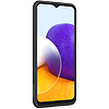 Nillkin Textured Case masszív burkolat gél kerettel és nylon hátul Samsung Galaxy A22 4G fekete