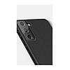 Nillkin Textured Case robusztus burkolat gél kerettel és nylon hátul Samsung Galaxy S21+ 5G fekete