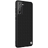 Nillkin Textured Case robusztus burkolat gél kerettel és nylon hátul Samsung Galaxy S21+ 5G fekete