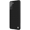 Nillkin Textured Case robusztus burkolat gél kerettel és nylon hátul Samsung Galaxy S21+ 5G fekete