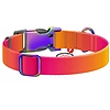 Nylon nyakörv QR kóddal WAUDOG 15 mm széles, 25-35 cm hosszú narancs (46524)