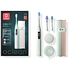 Oclean X Ultra 20 S Green elektromos fogkefe Szett AI okos kijelzővel