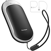 Ocoopa HotPal PD 5000 mAh kézmelegítő powerbank funkcióval, USB-C, fehér és fekete (H3054PD-BK_WH)