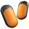 Ocoopa UT3 Lite 2x2500 mAh kézmelegítő, USB-C, fekete és narancssárga (UT3053-OG_BK)