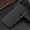 Öko bőr tok Xiaomi POCO C65 / Redmi 13C készülékhez, fedéllel - fekete