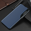 Öko bőr tok Xiaomi POCO C65 / Redmi 13C készülékhez, fedéllel - kék