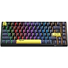 ONIKUMA G52 82 gombos USB vezetékes mechanikus billentyűzet (ANGOL) (G52 Wired Black)