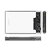 Orico 2139C3 2,5"-os HDD/SSD USB-C 5Gb/s merevlemez - átlátszó