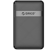 Orico 2577 HDD/SSD 2,5"-os meghajtóház, 5 Gbps, USB-A - USB Micro-B fekete (2577U3-V1-BK-EP-IP)