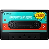 Orico 2580 HDD/SSD 2,5"-os meghajtóház, 5 Gbps, USB-A - USB Micro-B fekete (2580U3-V1-BK-EP-IP)