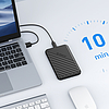 Orico 25PW1-U3 2,5"-os HDD/SSD USB3.0 Micro-B 5Gb/s lemezkártya - fekete