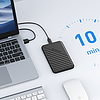 Orico 25PW1C-C3 2,5"-os HDD/SSD USB-C 3.1 6 Gb/s merevlemez - fekete