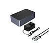 Orico 6656C3-C 5 rekeszes dokkolóállomás offline klónozási funkcióval 2,5"/3,5" SATA HDD/SSD - szürke