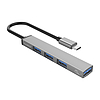Orico AH-13 USB-C Hub Dokkolóállomás 1x USB-A 3.0 + 3x USB-A 2.0 - Szürke