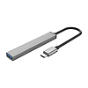 Orico AH-13 USB-C Hub Dokkolóállomás 1x USB-A 3.0 + 3x USB-A 2.0 - Szürke