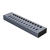 Orico BT2U3-13AB Hub 13x USB-A 3.0 kapcsolókkal - szürke