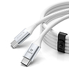 Orico CDX 100W 5A Power Delivery USB-C - USB-C 1m kábel - Fehér