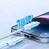 Orico CDX 100W 5A Power Delivery USB-C - USB-C kábel 1m - kék