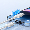 Orico CDX 60W 3A Power Delivery USB-C - USB-C 1m kábel - Fehér